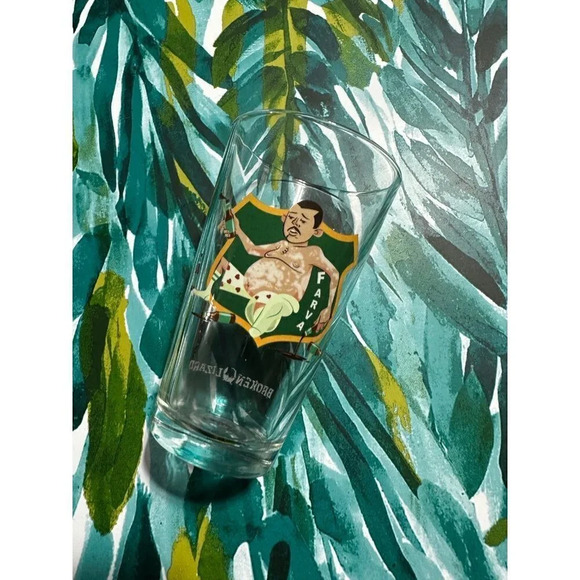 Broken Lizard Farva Glass Drinkingware - Picture 1 of 6